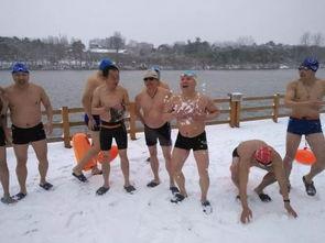 冬泳吃瓜,揭秘冬季游泳的独特魅力与趣味生活